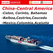 Expédition de la Chine à l&#39;Amérique centrale (Mexique / Colombie / Acajutla / Balboa / Castries / Caucedo / Colon / Corinto / Bahamas